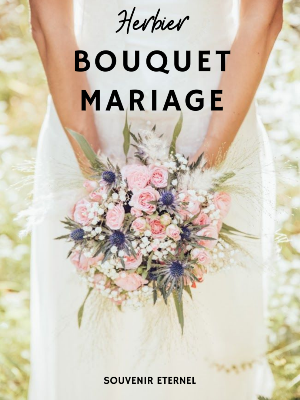 herbier bouquet mariage