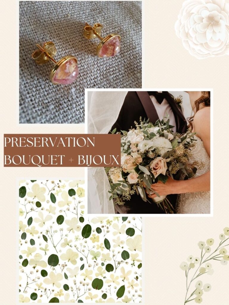 upcycling bouquet mariee