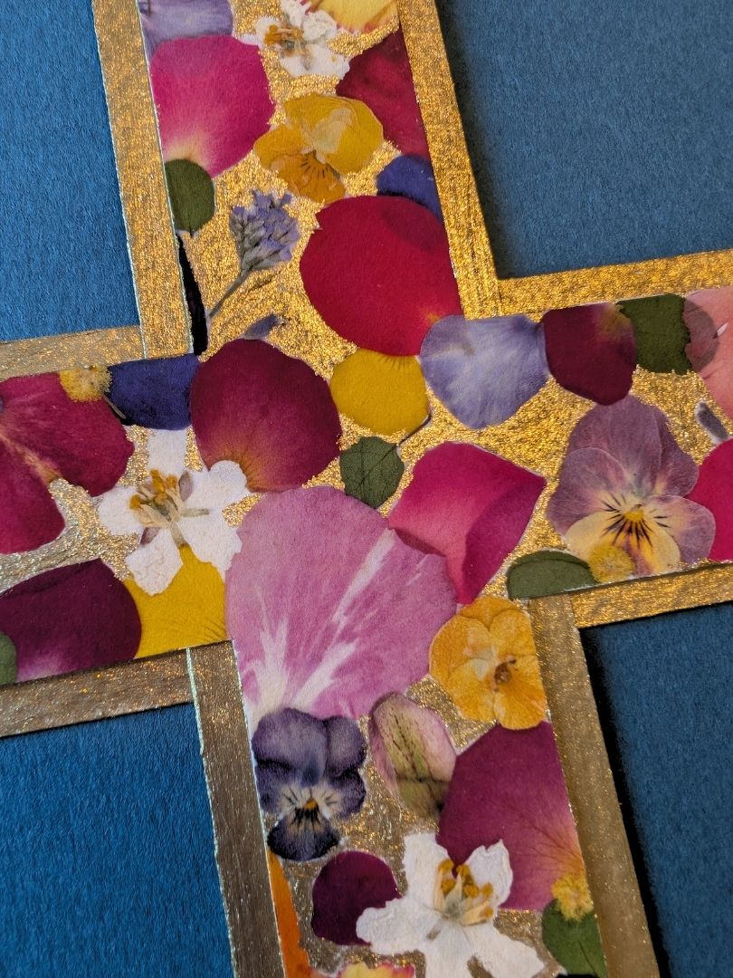 croix catholique herbier dorure naturalissima (1)